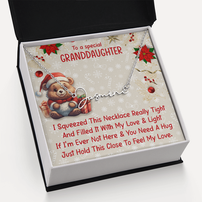 Signature Name Necklace