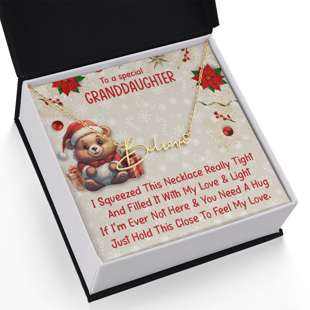 Signature Name Necklace