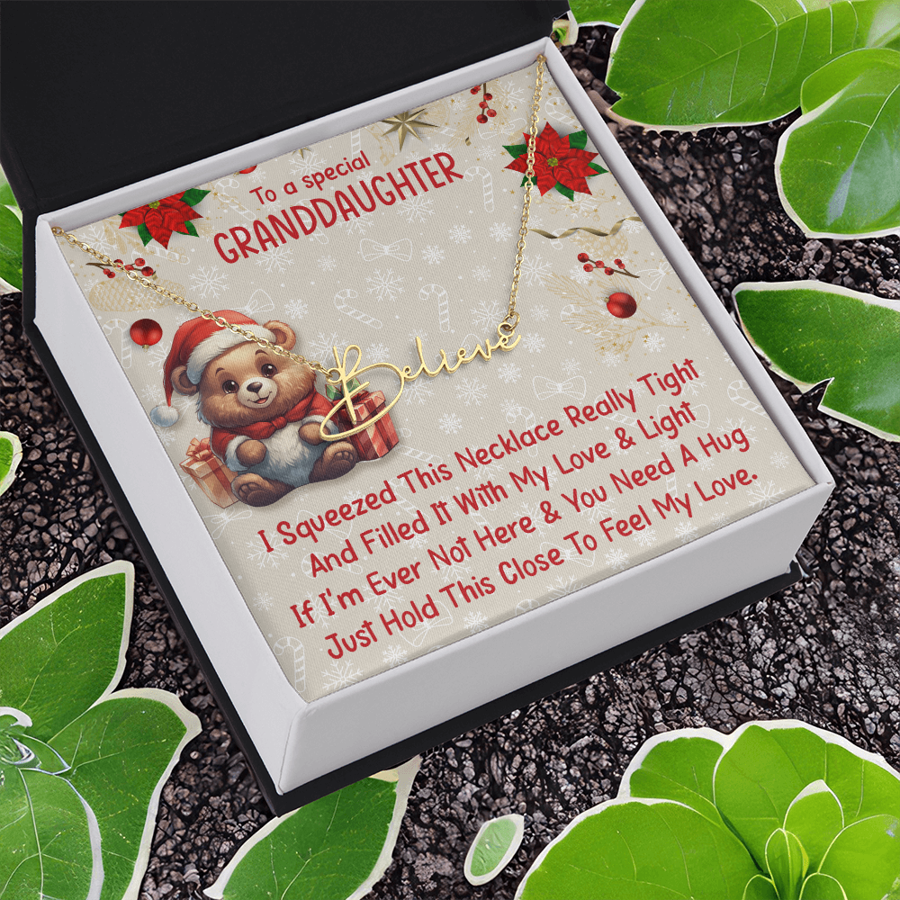 Signature Name Necklace