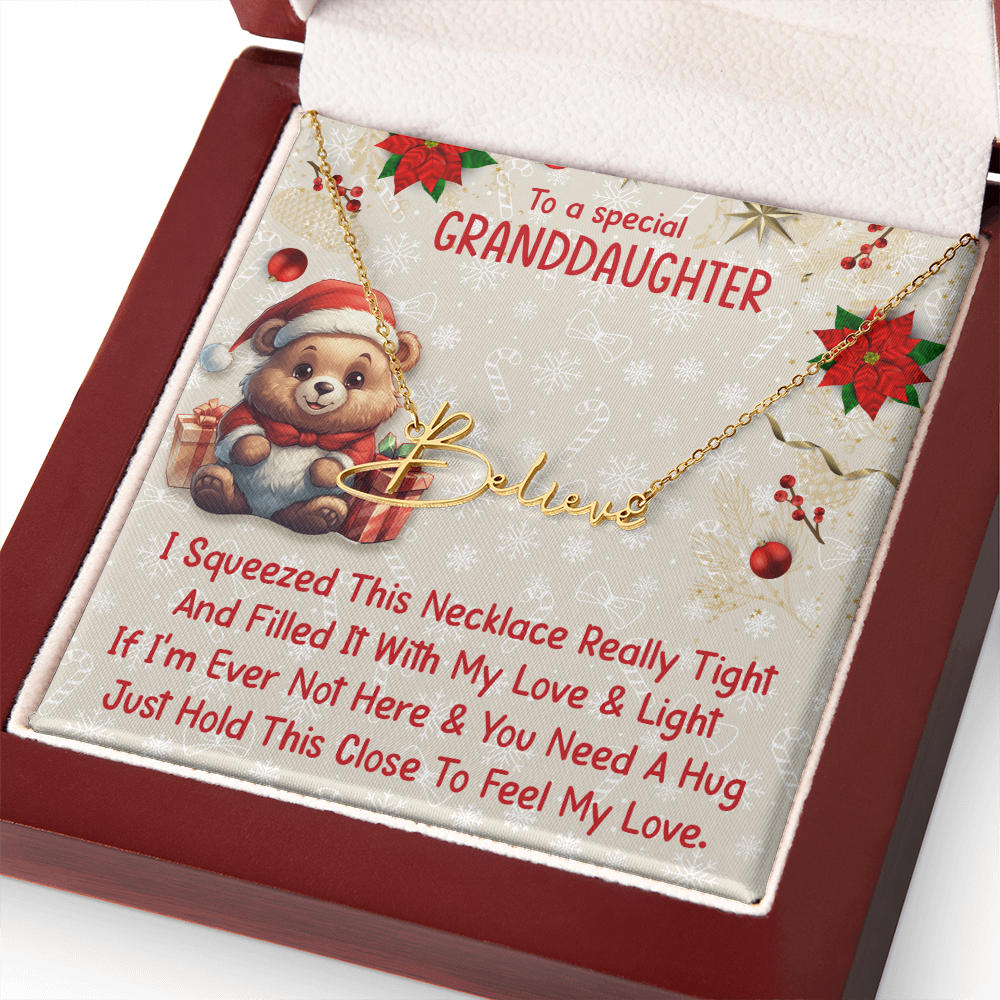 Signature Name Necklace