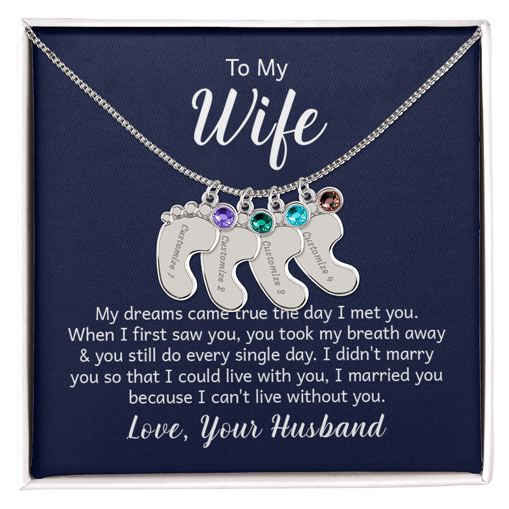 Baby Feet Carry Those Babies Around Your Neck!! Necklace