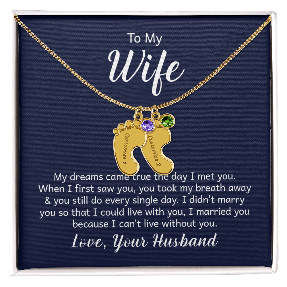 Baby Feet Carry Those Babies Around Your Neck!! Necklace