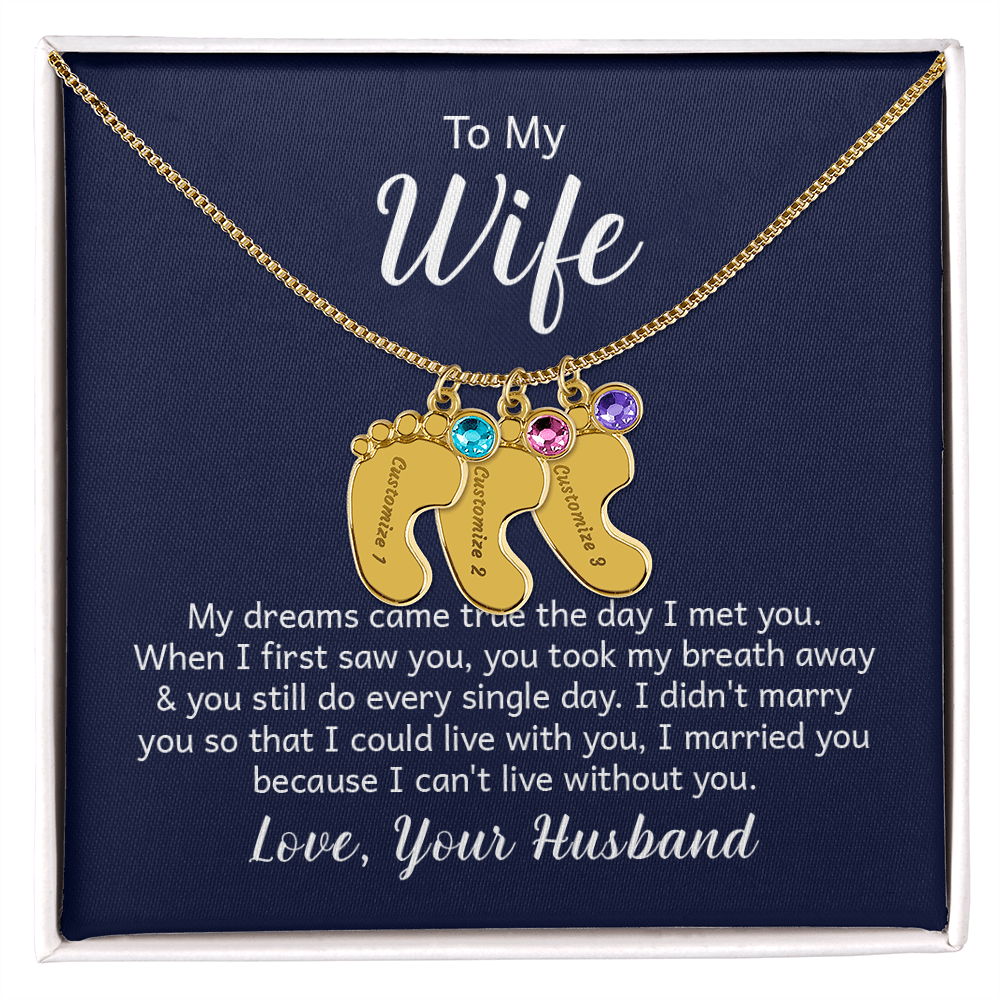 Baby Feet Carry Those Babies Around Your Neck!! Necklace
