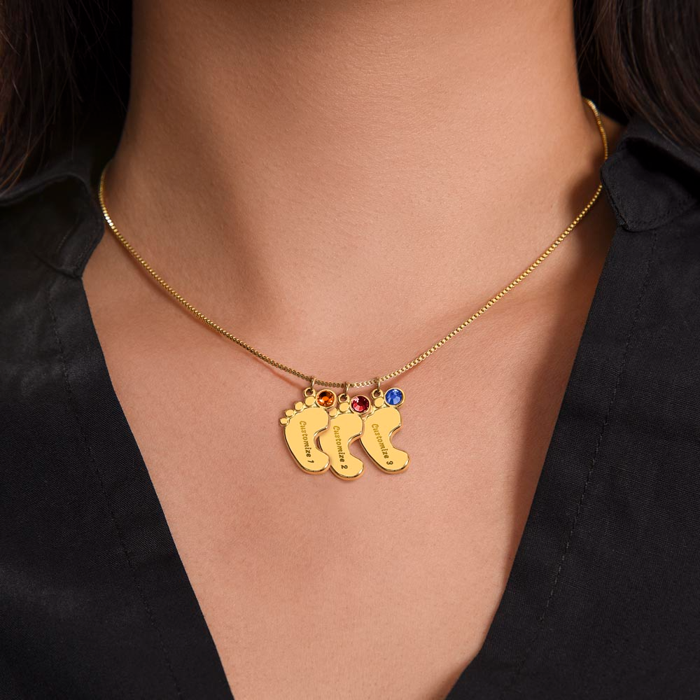 Baby Feet Carry Those Babies Around Your Neck!! Necklace