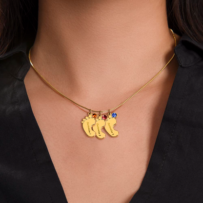 Baby Feet Carry Those Babies Around Your Neck!! Necklace