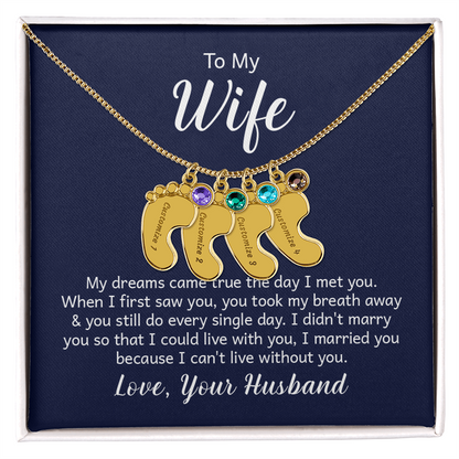 Baby Feet Carry Those Babies Around Your Neck!! Necklace