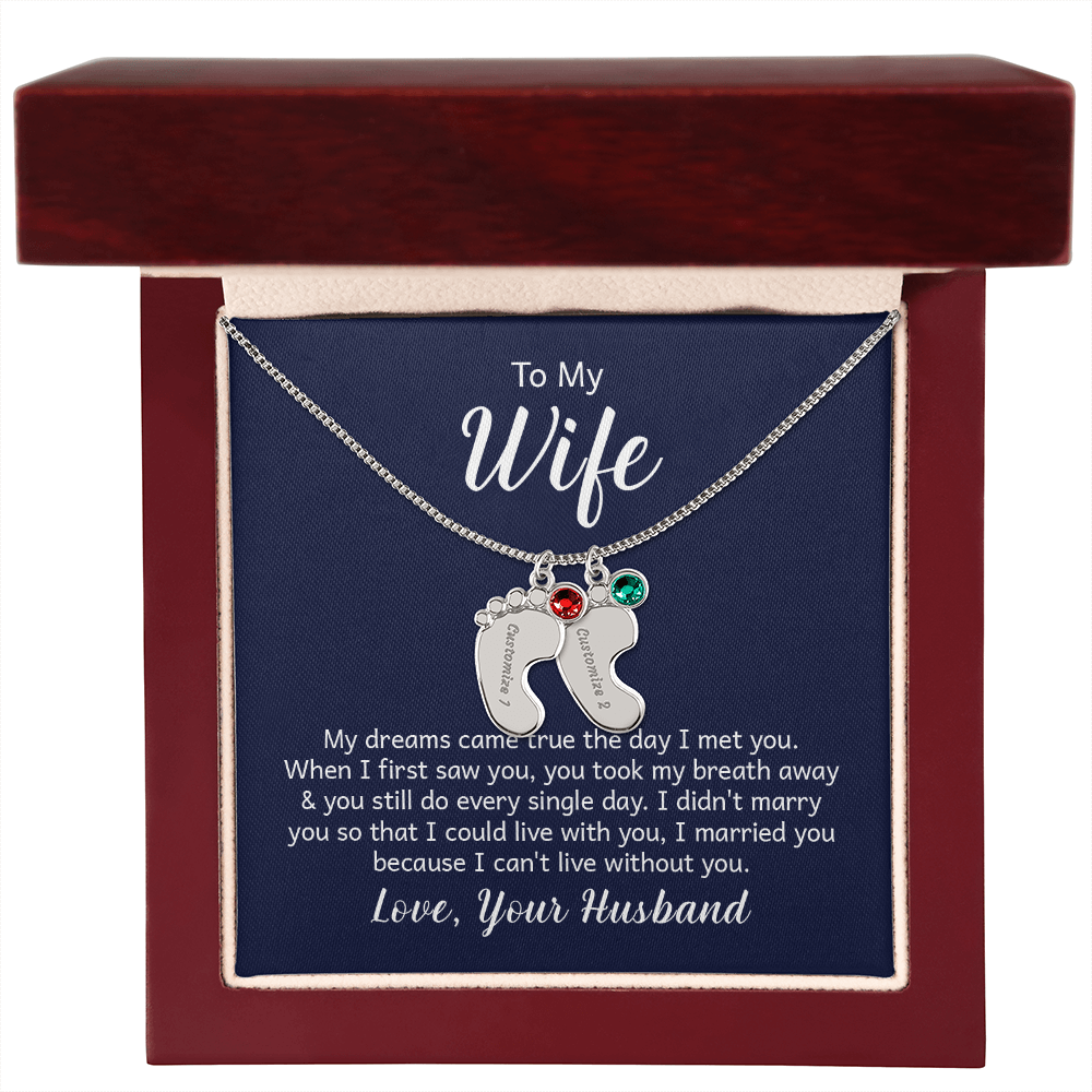 Baby Feet Carry Those Babies Around Your Neck!! Necklace