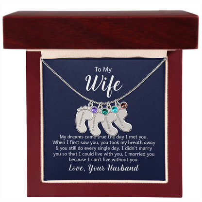 Baby Feet Carry Those Babies Around Your Neck!! Necklace