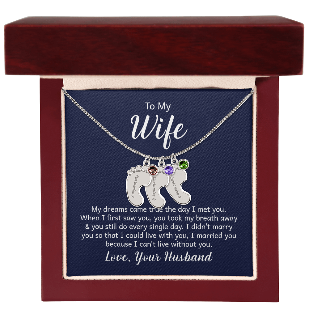 Baby Feet Carry Those Babies Around Your Neck!! Necklace
