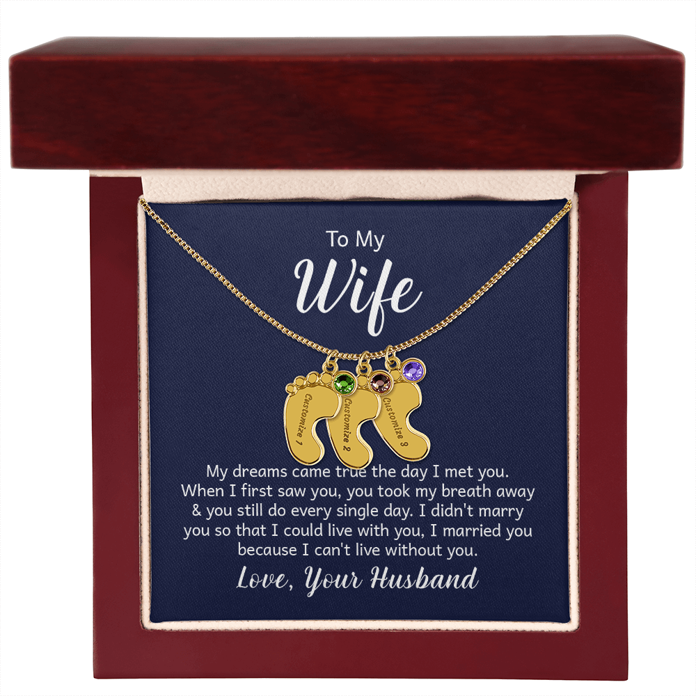 Baby Feet Carry Those Babies Around Your Neck!! Necklace