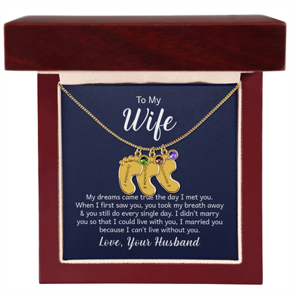 Baby Feet Carry Those Babies Around Your Neck!! Necklace