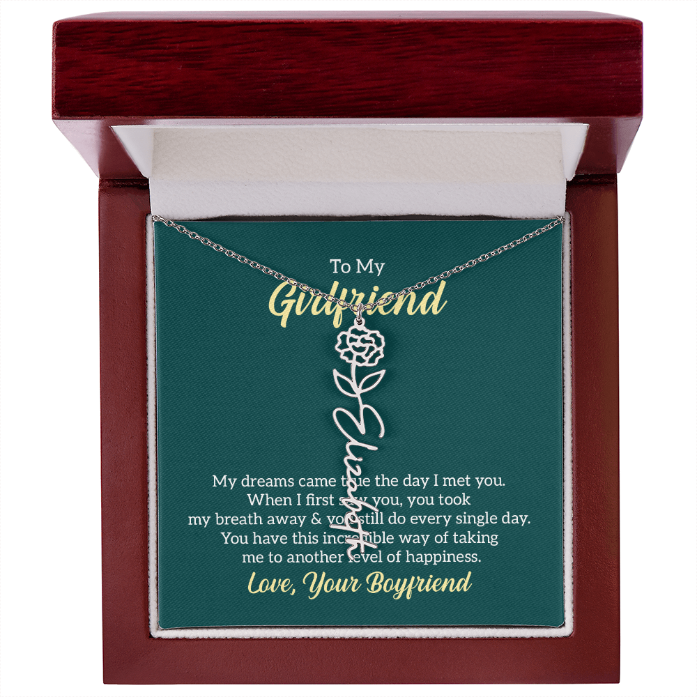 Birthday Name Necklace for that Special Person in your Life
