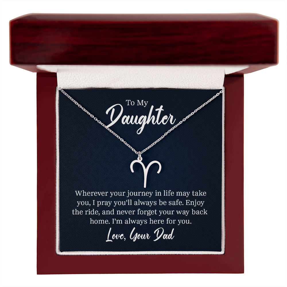 Always Know Where Your Stars Will Take You - Zodiac Necklace