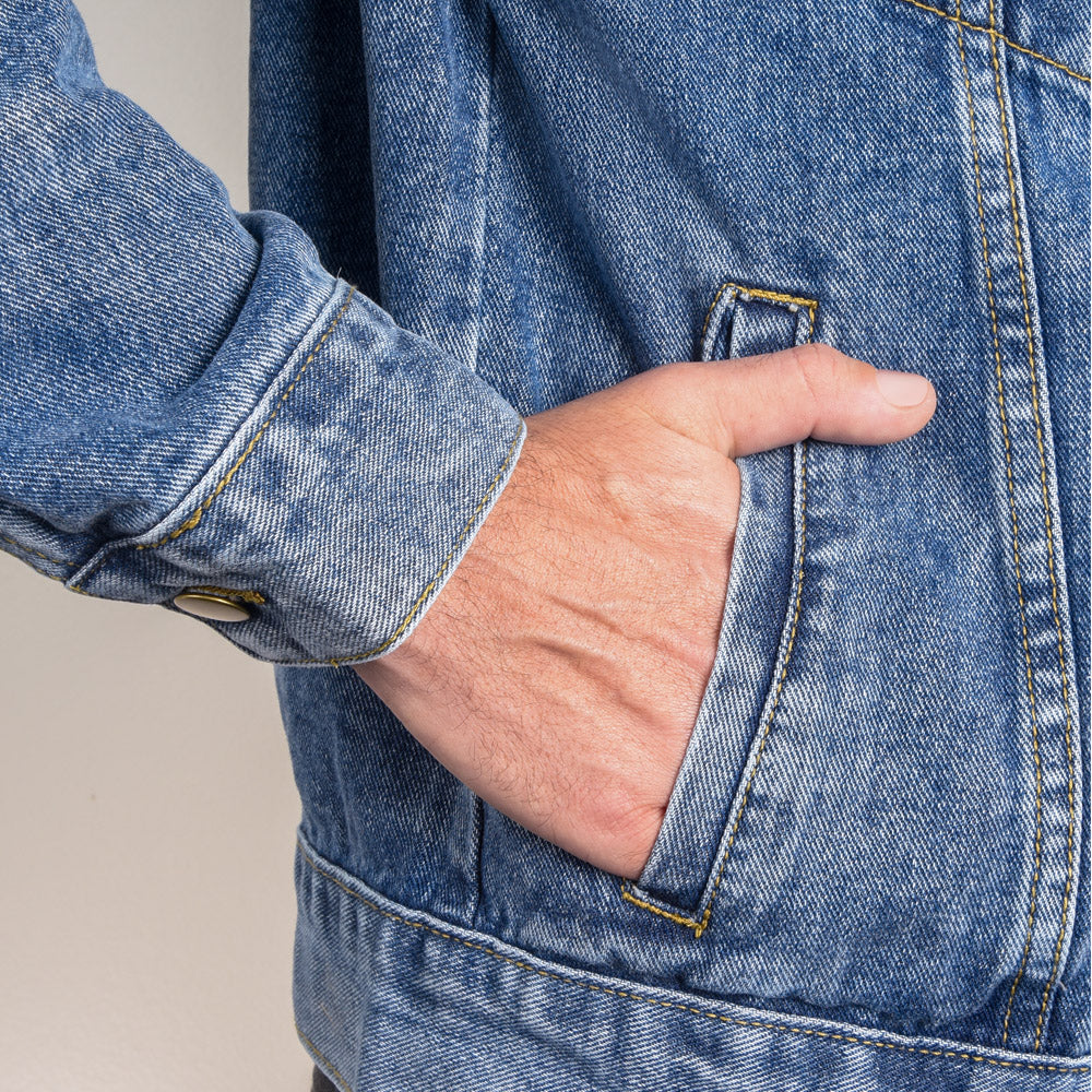 Men's DTG Denim Jacket - Perfect for Spring Weather!!