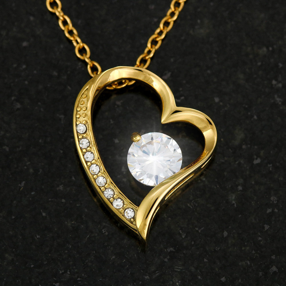 Forever Love Necklace - Make the Woman in your Life Scream with Happiness - Engravable