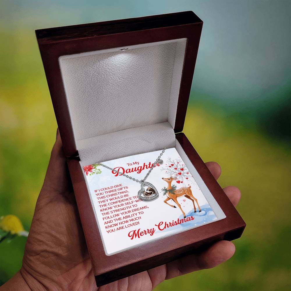 Baby Feet Heart Necklace - Let Her Know How Much She Still Means to You!