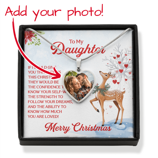 Heart Photo Necklace - Something they will wear for Years!!