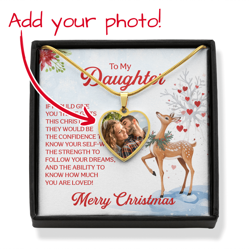 Heart Photo Necklace - Something they will wear for Years!!