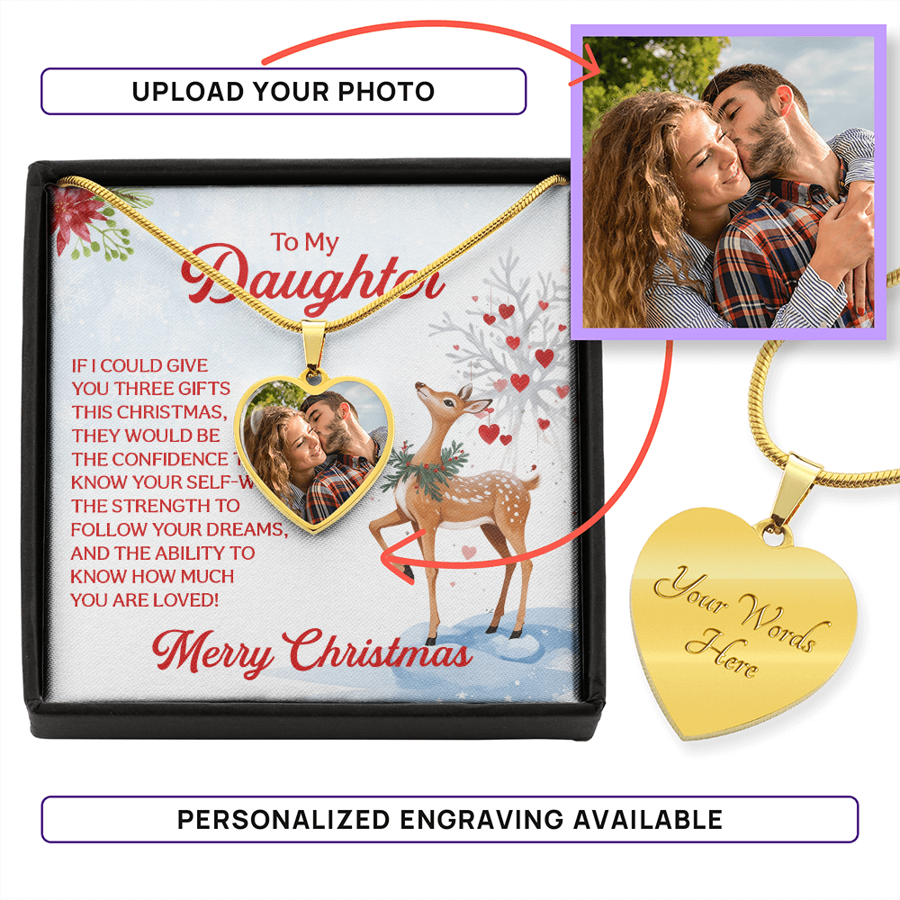 Heart Photo Necklace - Something they will wear for Years!!