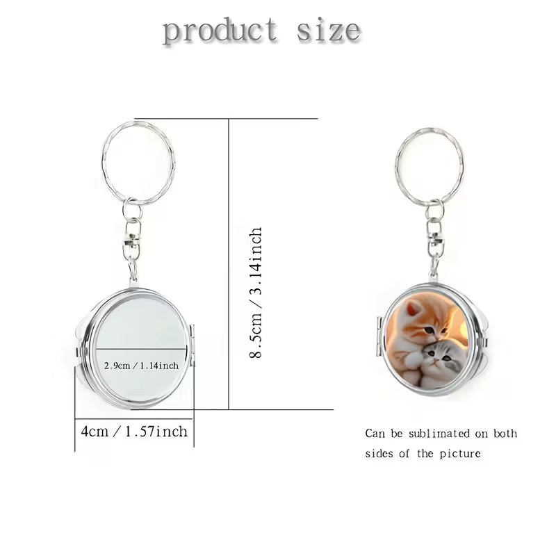 Customizable Mirror Keychain! Get Yours Now Before They are Gone!