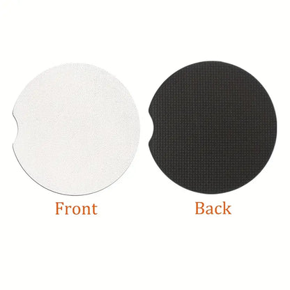 Neoprene Car Coasters - Great to give as a Gift or Personalize for Yourself