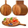 Dark Bamboo Pizza Cutting Board, Who is up for Pizza?