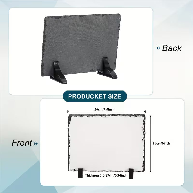 Wonderful Sublimation Slate Photo Choose Your Style!!
