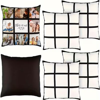 16"x16" 9-Panel Picture Pillow Personalized for Yourself or Personalize one as a Gift!