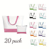 Canvas Tote Bag with Matching Makeup Bag - Personalize yours Today!